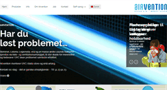 Desktop Screenshot of airvention.com